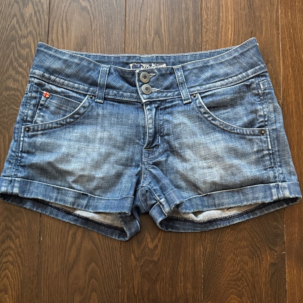 Hudson Jeans Classic Blue Jean Shorts